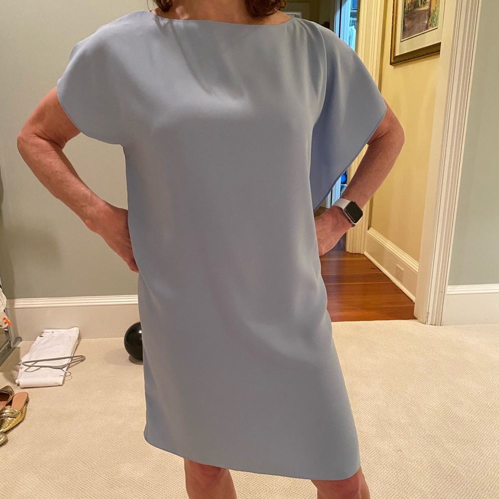 Anna Cate Collection Light Blue Asymmetrical Dress
